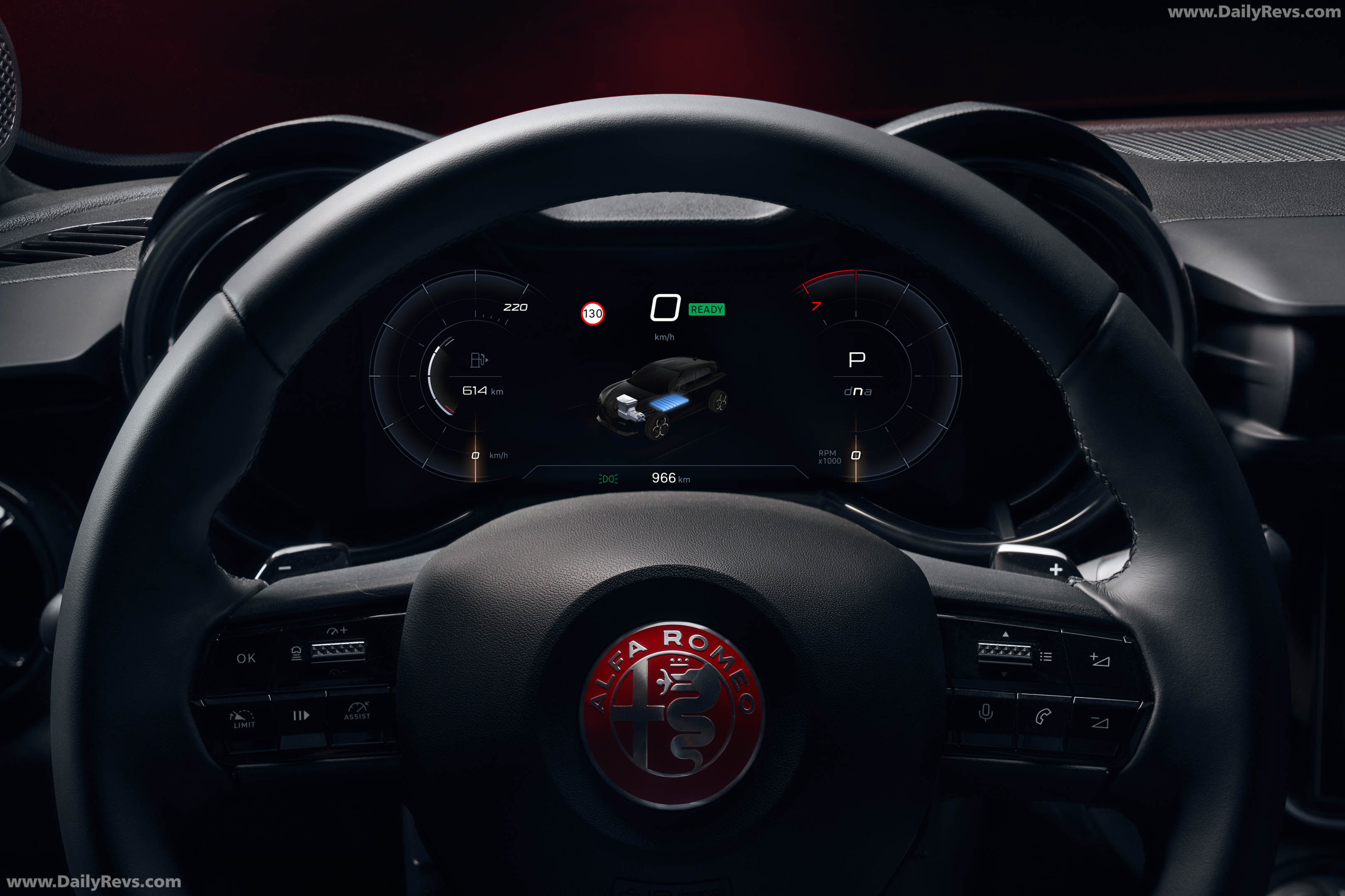 2027 Alfa Romeo Junior Luna Rossa Interior